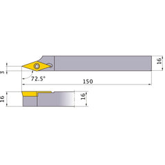 SVVBR1616M11-SM TURNING HOLDER