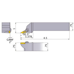 SXZCR-122 TURNING HOLDER