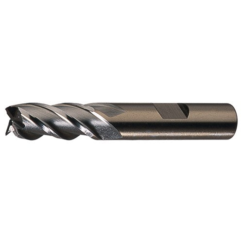 ‎3/4″ × 3/4″ × 1-5/8″ × 3-7/8″ RHS / RHC HSS-E (PM) Powder Metal Finishing End Mill-4F SE CC - Bright