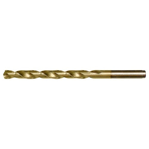 5.00mm RHS / RHC HSS-CO 8% (M42) 135 Degree Split Point Heavy Duty Cobalt Drill - TiN - Exact Industrial Supply