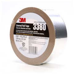 3M Aluminum Foil Tape 3380 Silver 48 mm × 45 m 3.25 mil - Eagle Tool & Supply