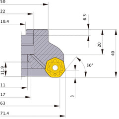 ‎AHX440S-063A08AR MILL