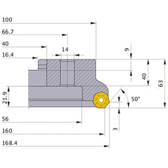 ‎AHX440S-160C16NR MILL