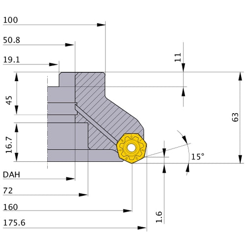 AHX475SR16010FA MILL