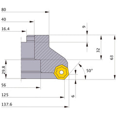 ‎AHX640W-125B18L MILL