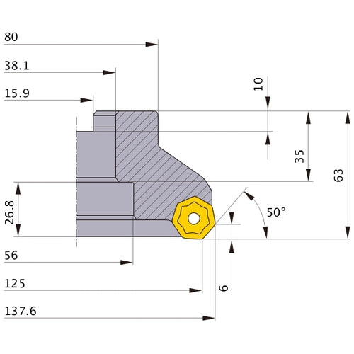 AHX640WL12518E MILL