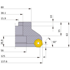 AHX640WR12512E MILL