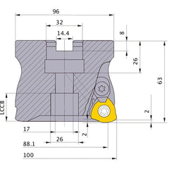 ‎AJX14-100A05R MILL