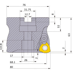 AJX14R08005D MILL