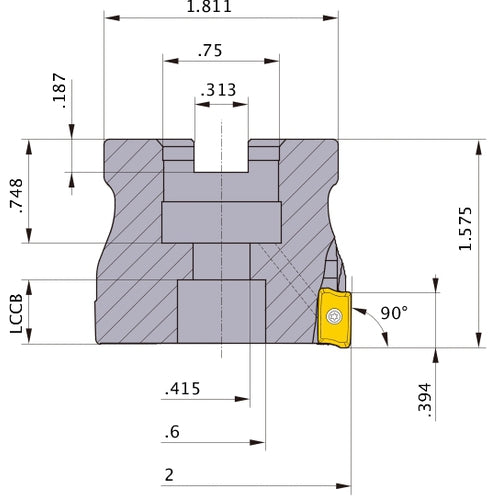 APX3000R0207A FACE MILL