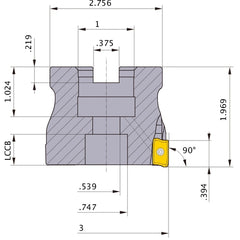 APX3000R0309A FACE MILL