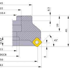 ‎ASX445-050A05R MILL
