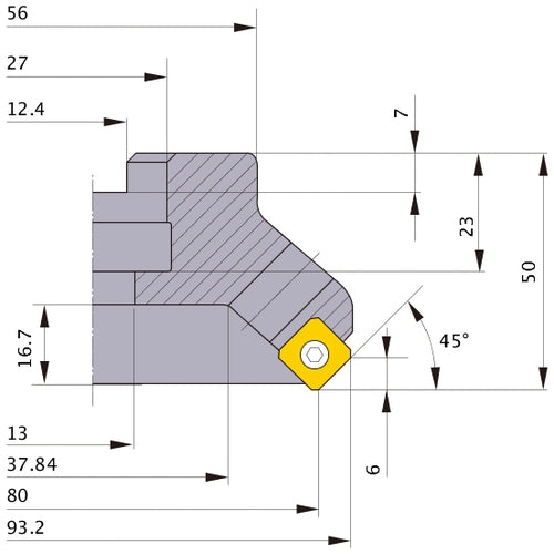 ‎ASX445-080A06R MILL