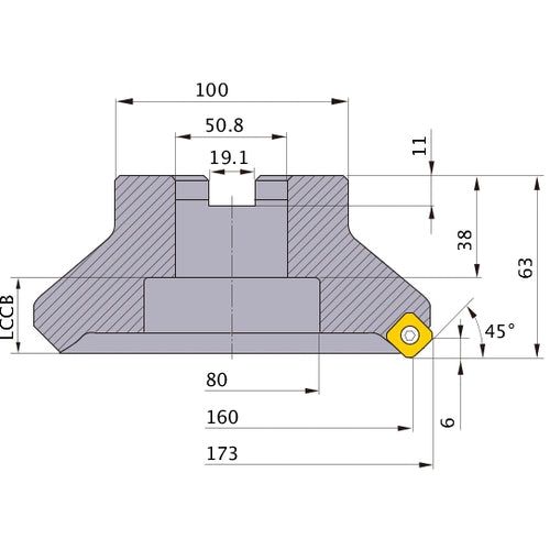 ASX445R16010F MILL