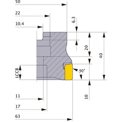 ‎VOX400-063A08R MILL