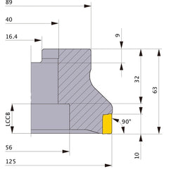 ‎VOX400-125B08R MILL