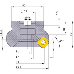 ‎WSX445-063A06AR MILL