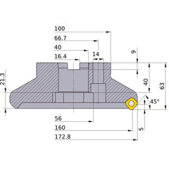 ‎WSX445-160C16NR MILL