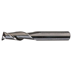 ‎5/32″ × 3/16″ × 7/16″ × 1-1/2″ RHS / RHC HSS HSS Single End 2-Flute Center Cutting End Mill - Bright - Exact Industrial Supply