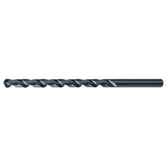 15/32″ RHS / RHC HSS 118 Degree Notched Point Extra Length Drill - Steam Oxide - Exact Industrial Supply