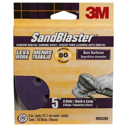 5in × 8Hole 3M™ SandBlaster™ Sanding D Alt Mfg # 99822 - Eagle Tool & Supply