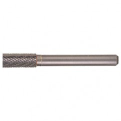 SA-51 Double Cut Solid Carbide Bur-Cylindrical without End Cut - Eagle Tool & Supply