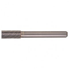 SA-51 Double Cut Solid Carbide Bur-Cylindrical without End Cut - Eagle Tool & Supply