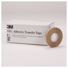 3M ATG Adhesive Transfer Tape 987 Clear 1/2″ × 60 yd 1.7 mil - Eagle Tool & Supply