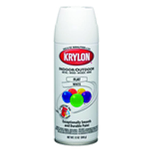Interior/Exterior Industrial Maintenance Paint Flat White - Eagle Tool & Supply
