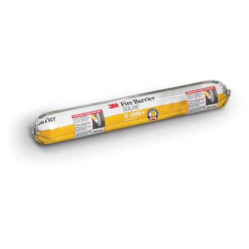 3M Fire Barrier Sealant IC 15WB+ Yellow 20 fl oz Sausage Pack - Eagle Tool & Supply