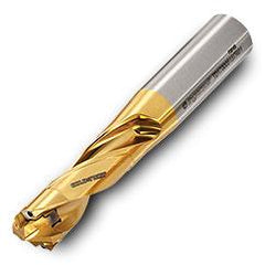 TD2500075S9R01 3xD Gold Twist Drill Body-Cylindrical Shank - Eagle Tool & Supply