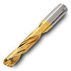 TD2100105S1R01 5xD Gold Twist Drill Body-Cylindrical Shank - Eagle Tool & Supply