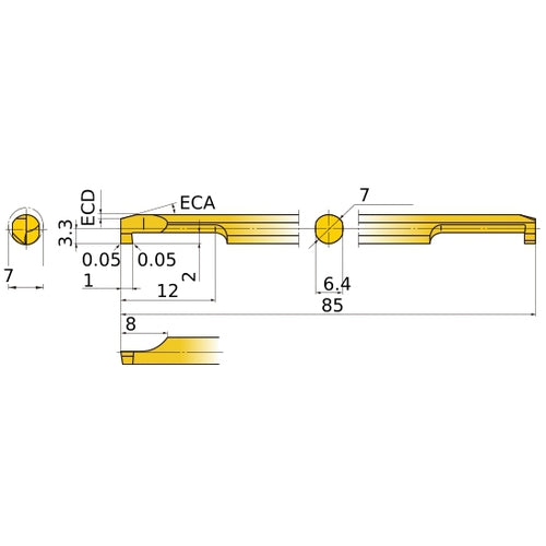 ‎CG0712RS-10 VP15TF BORING BAR