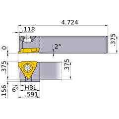 GTBHL-063 TURNING HOLDER