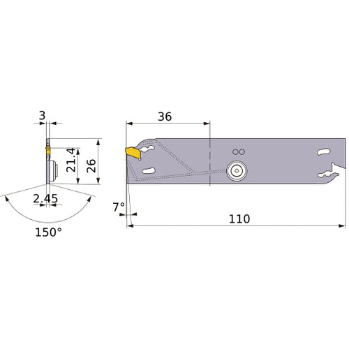 GWB26NA2-F36-C HOLDER