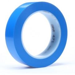 List 471 1" x 36 yds Vinyl Tape - Blue - Eagle Tool & Supply