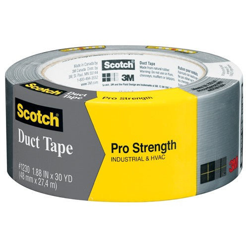 3M Pro Strength Duct Tape 1230-A 1.88″ × 30 yd (48.0 mm × 27.4 m) - Eagle Tool & Supply