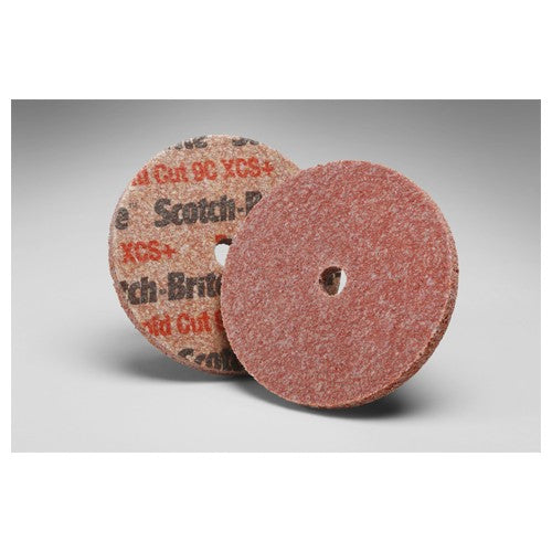 Scotch-Brite Rapid Cut Unitized Wheel 3″ × 1/2″ × 3/8″ 9C XCS+ - Eagle Tool & Supply