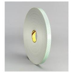 List 4008 3/4" x 7 yds Double Coated Urethane Foam Tape - Off White - Eagle Tool & Supply