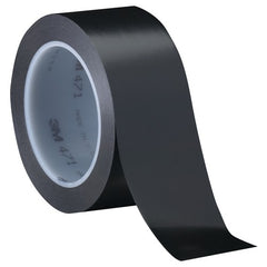 3M Vinyl Tape 471 Black 3/4″ × 36 yd 5.2 mil Individually Wrapped Conveniently Packaged - Eagle Tool & Supply