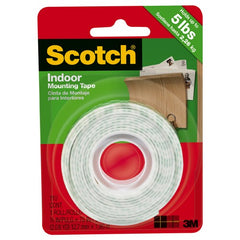 Scotch-Mount Indoor Double-Sided Mounting Tape 110H 1/2″ × 80″ - Eagle Tool & Supply