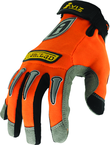 High Viz Orange Reflective Work Glove - Large - Eagle Tool & Supply