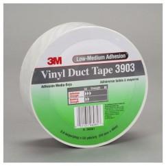 49X50YDS 3903 WHITE VINYL DUCT TAPE - Eagle Tool & Supply