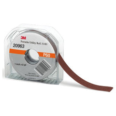 3M Portable Utility Cloth Roll 314D P60 X-weight 1″ × 8 yd - Eagle Tool & Supply