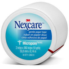 Nexcare Micropore Paper First Aid Tape 530-P1/2 2″ × 10 yds Wrapped - Eagle Tool & Supply