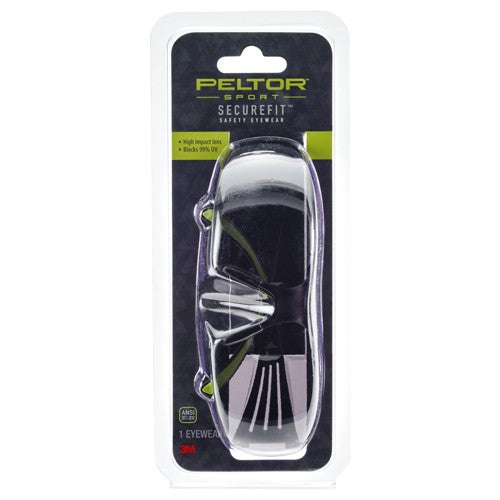 ‎Peltor Sport SecureFit Safety Eyewear SF400-PG-8 Gray/AF Lens - Eagle Tool & Supply