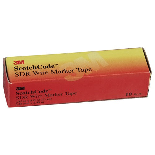 ‎3M ScotchCode Wire Marker Tape Refill Roll SDR-90-99 - Eagle Tool & Supply