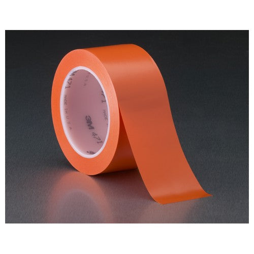 3M Vinyl Tape 471 Orange 3/4″ × 36 yd 5.2 mil - Eagle Tool & Supply