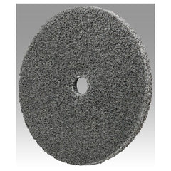 Scotch-Brite EXL Unitized Wheel XL-UW 3S Fine 3″ × 1/4″ × 3/8″ - Eagle Tool & Supply