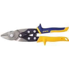 3/4″ Blade Length-9″ Overall Length - Straight Cutting - Bulldog Notch Snips - Eagle Tool & Supply